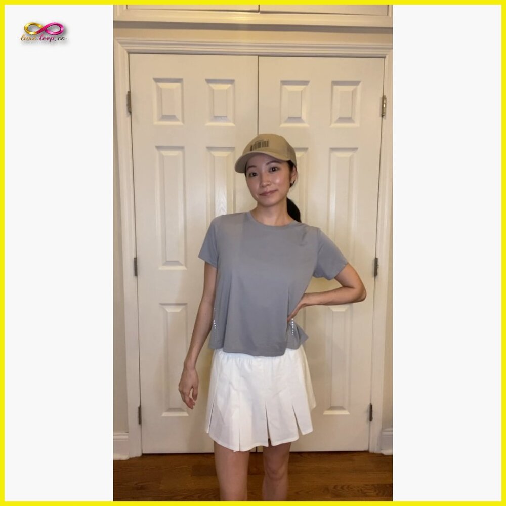 Athletic Crop Top Quick Dry Split Back Upf 50+ Li… - image 7